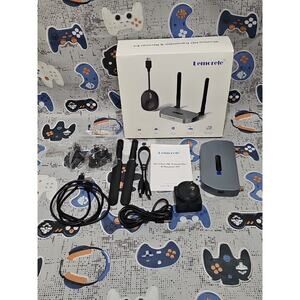 Lemorele HDMI Wireless Extender Kit for Switch PS4 Laptop to HDTV/Projector/Moni